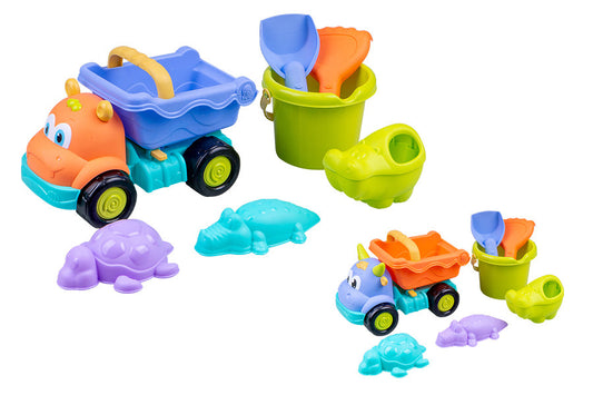PARTENOPE SET 7 GIOCHI MARE BIMBI CM.38X17 ASSORTITO