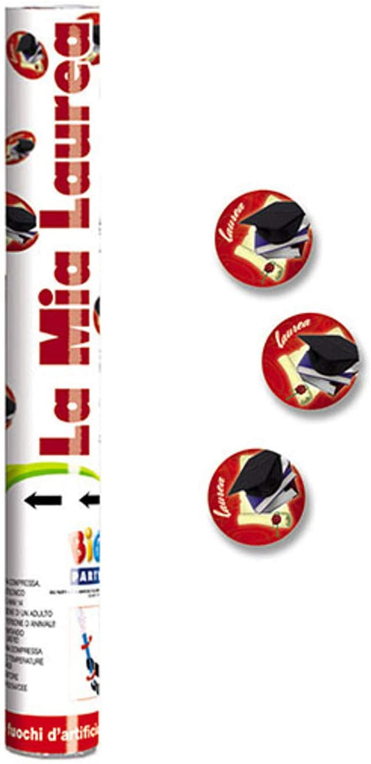 BIG PARTY POPPER 30CM LAUREA GLAMOUR