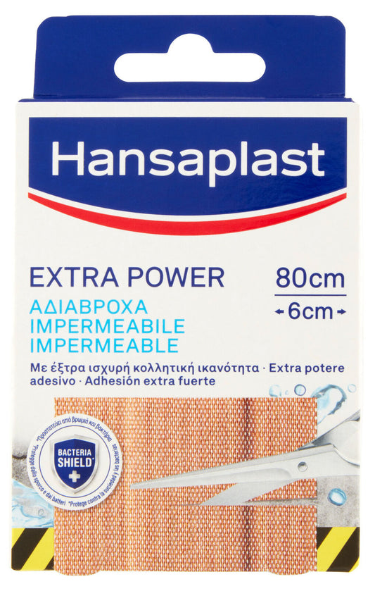 HANSAPLAST CEROTTO STRISCIA EXTRA POWER CM.6X80 IMPERMIABILE