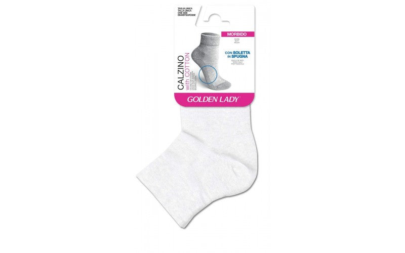 GOLDEN LADY CALZINO SPORTY CLASSICO MORBIDO BIANCO 36-40
