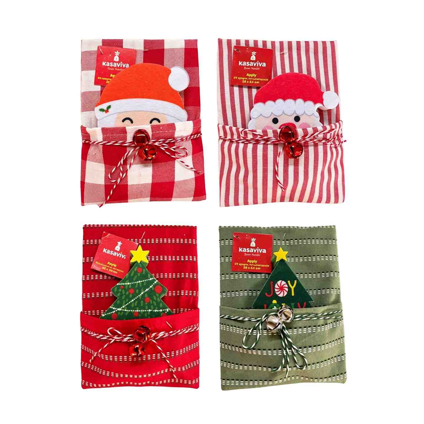 KASAVIVA NATALE APPLY KIT SPUGNA + CANOVACCIO CM.38X64