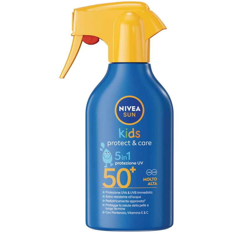 NIVEA SUN KIDS PROTECT & CARE 5IN1 TRIGGER 250ML SPF 50+