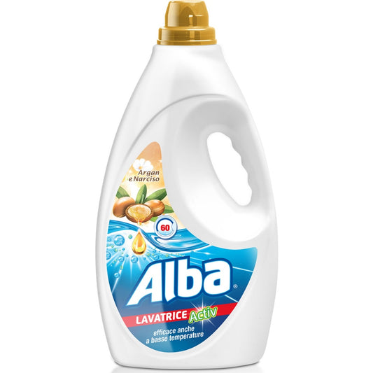 ALBA LAVATRICE LIQUIDO 3L 60LAV. ACTIV ARGAN & NARCISO