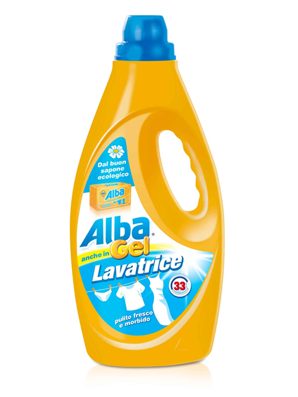 ALBA LAVATRICE LIQUIDO 1,85L 33LAV. GEL LAVATRICE ECOLOGICO