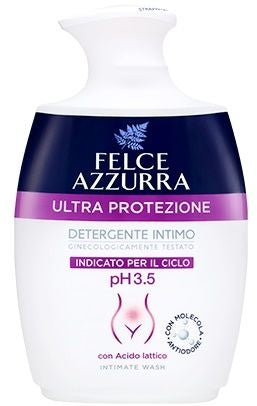 FELCE AZZURRA DETERGENTE INTIMO 250ML ULTRA PROTEZIONE INDICATO PER IL CICLO PH 3.5