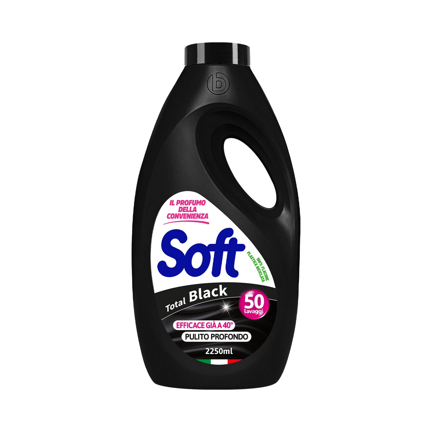 SOFT DETERSIVO LAVATRICE 2,25L 50LAV. TOTAL BLACK