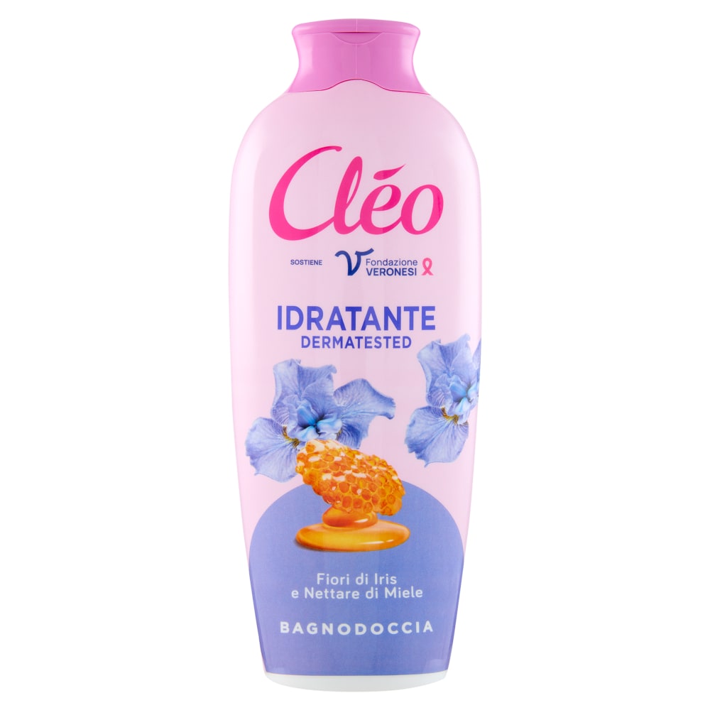 CLEO BAGNODOCCIA 750ML IDRATANTE FIORI DI IRIS E NETTARE DI MIELE