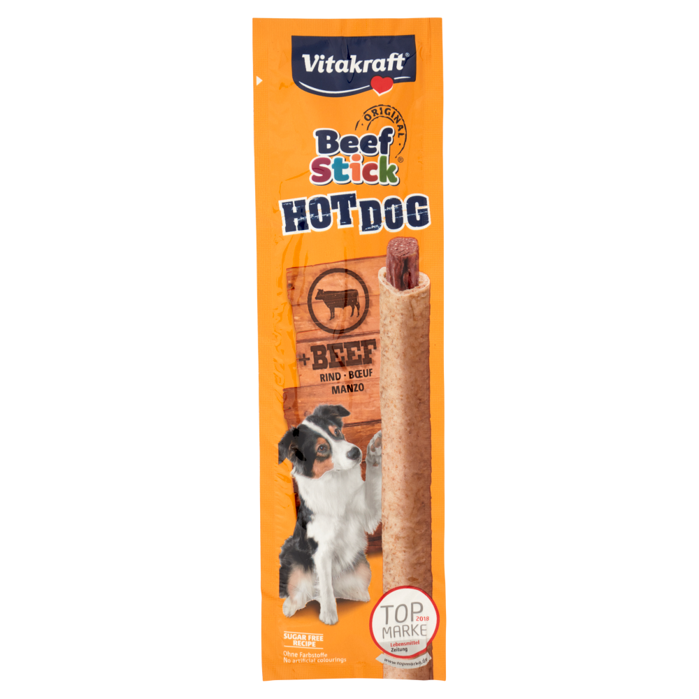 VITAKRAFT BEEF STICK HOT DOG 30G