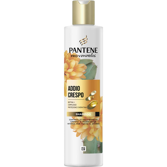 PANTENE MIRACLES SHAMPOO 250ML ADDIO CRESPO BIOTINA + COMPLESSO PROTEZIONE CHERATINA