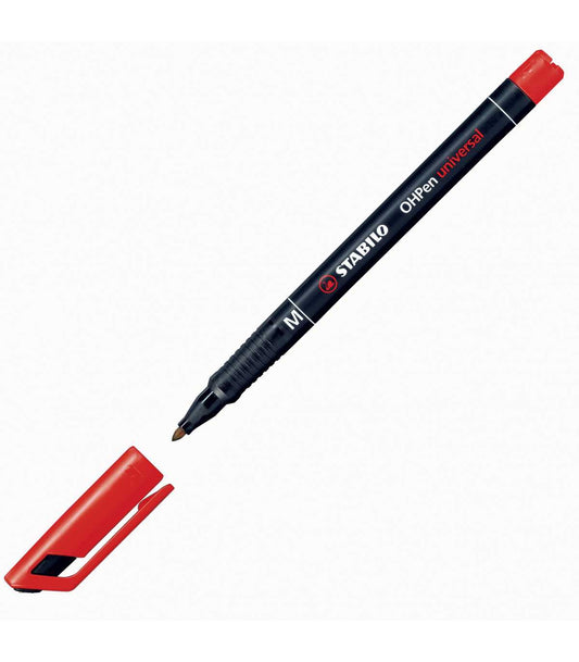 STABILO OHPEN UNIVERSAL M ROSSO