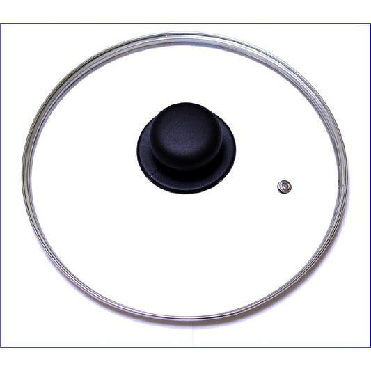 RIVADOSSI COPERCHIO VETRO TEMPERATO CM.34