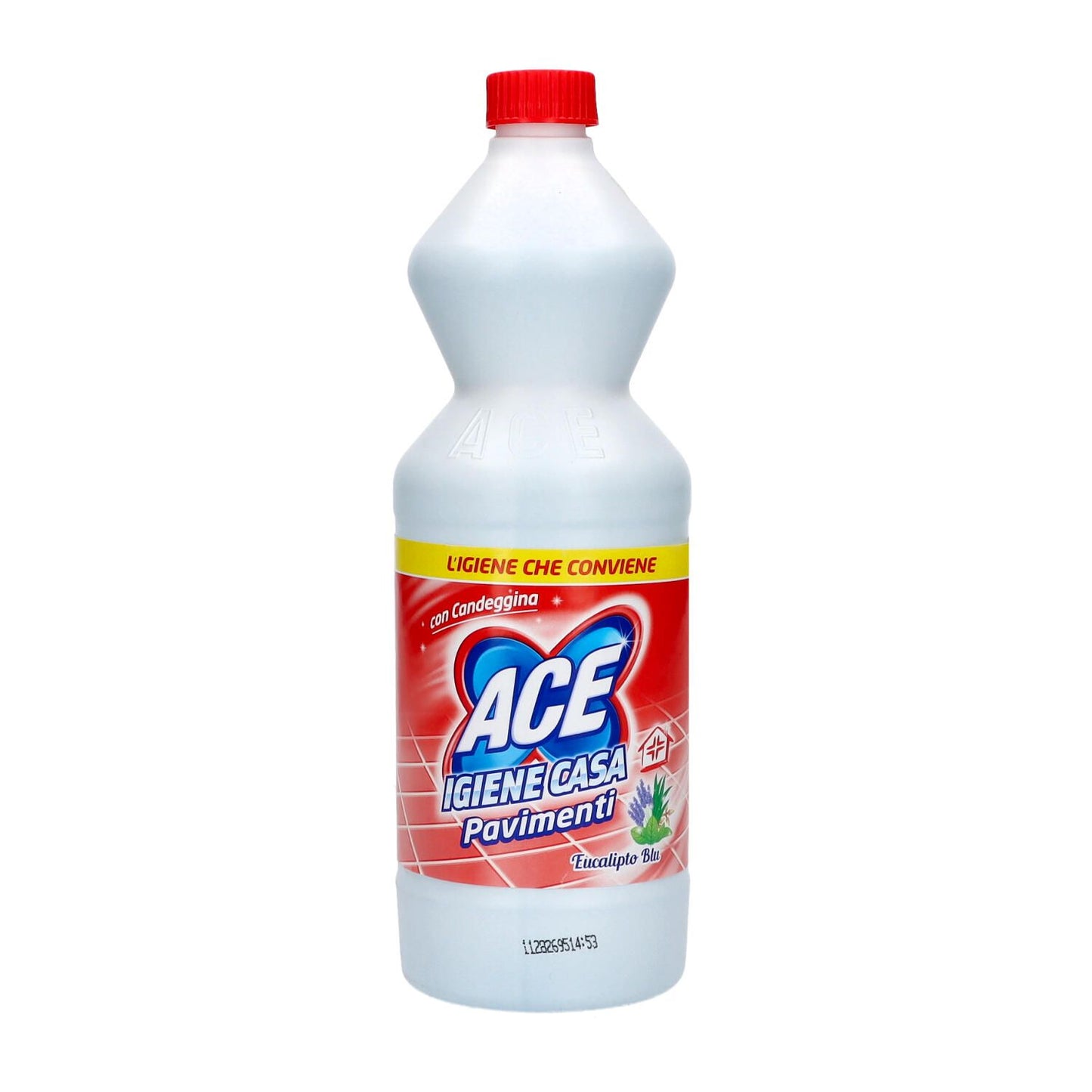 ACE IGIENE CASA PAVIMENTI CON CANDEGGINA 1L EUCALIPTO BLU