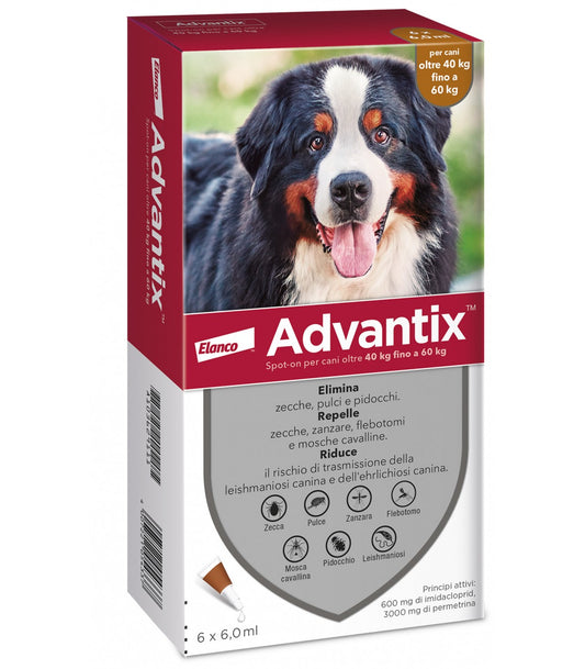ELANCO ADVANTIX SPOT-ON 2X3X6,0ML CANI 40-60KG