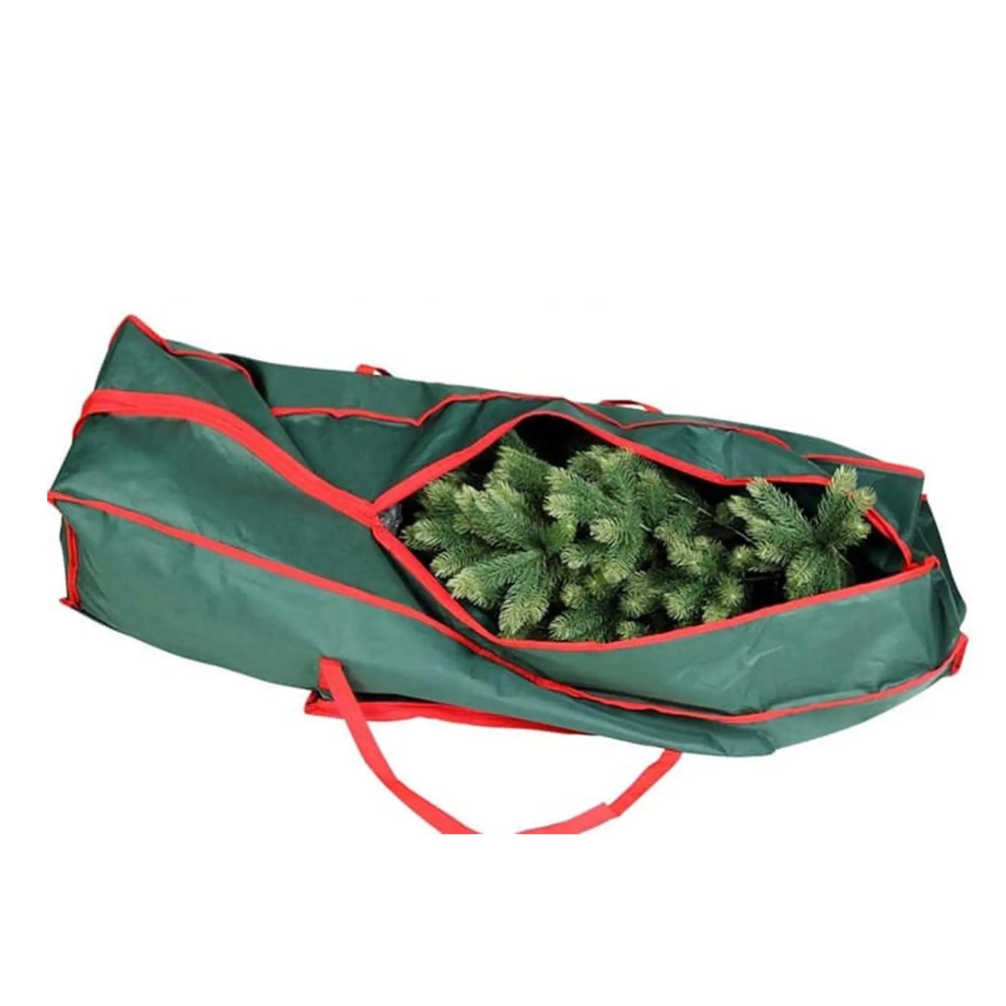 ARBEMA BORSA PER ALBERO DI NATALE IN TNT CON MANICI E CERNIERA