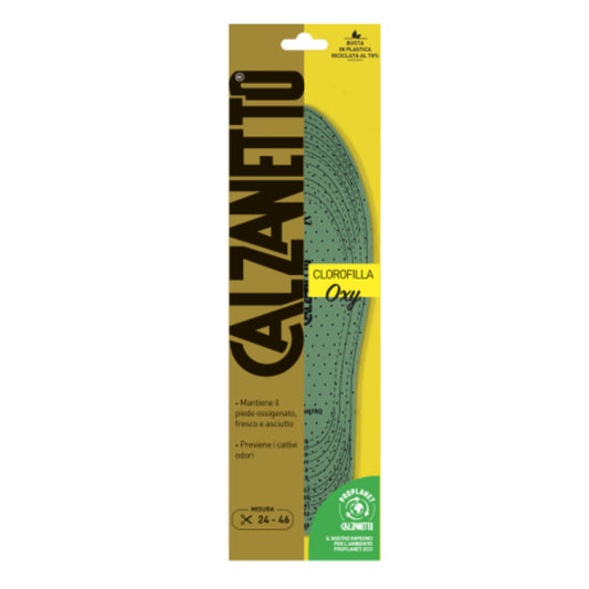 EBANO CALZANETTO SOLETTA CLOROFILLA OXY MISURA 24-46