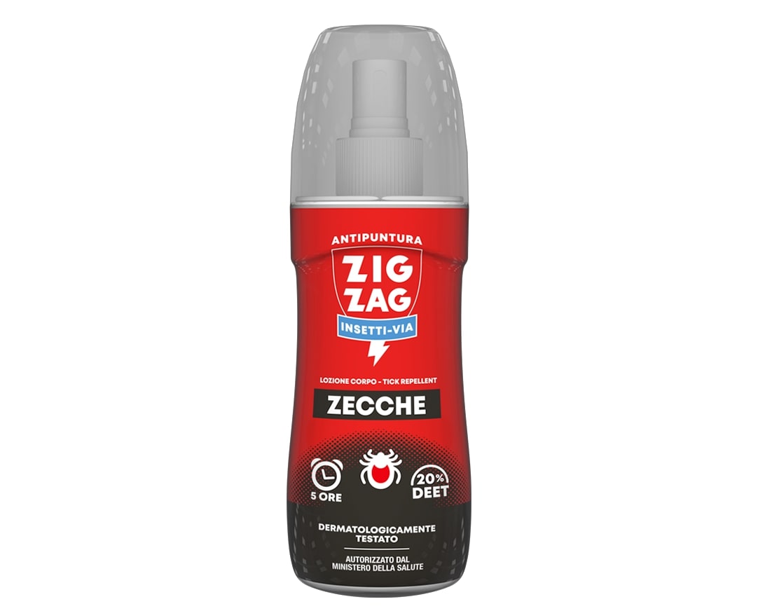 ZIG ZAG INSETTI-VIA ZECCHE LOZIONE CORPO NO GAS 100ML