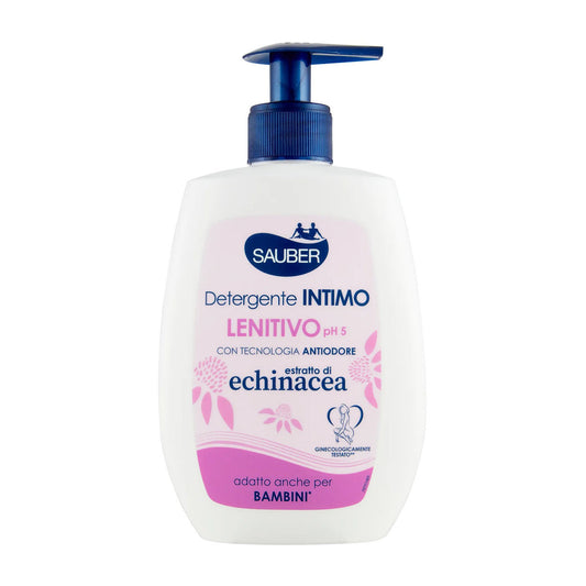 SAUBER DETERGENTE INTIMO 220ML PH 5.0 LENITIVO ESTRATTO DI ECHINACEA