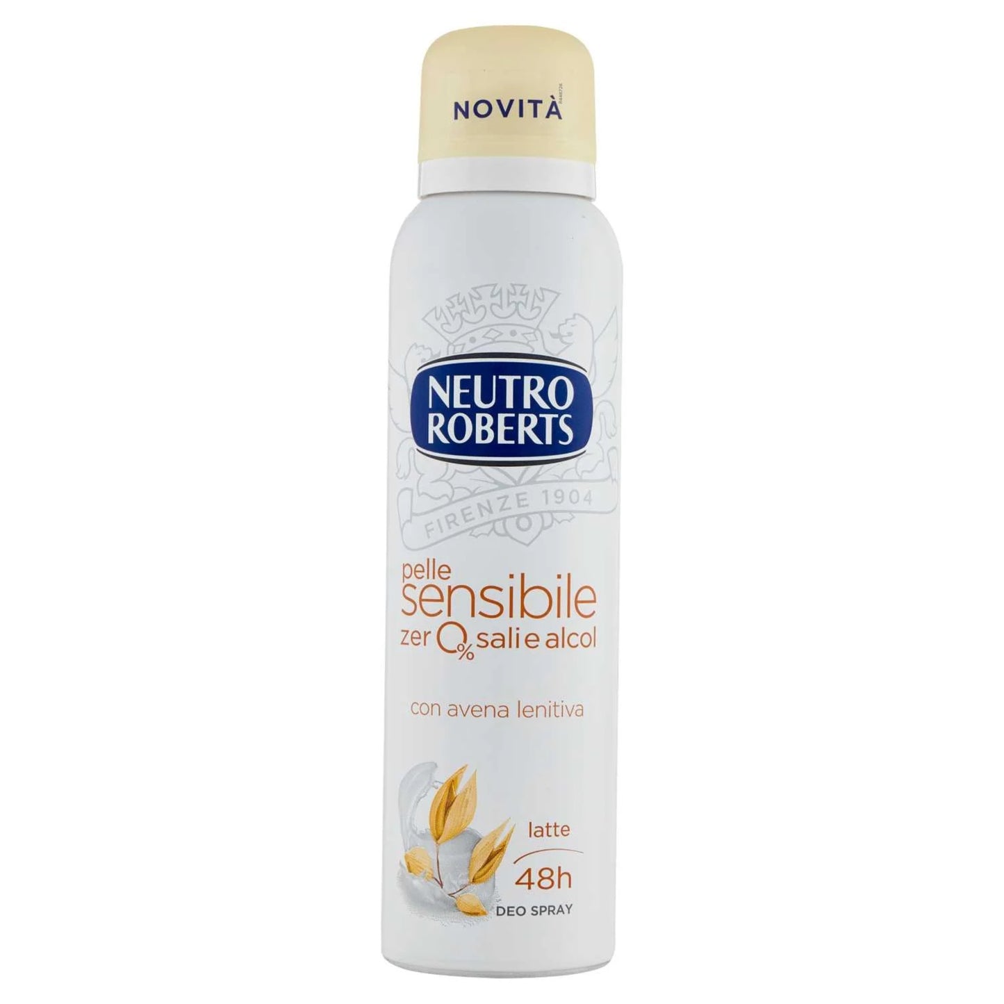NEUTRO ROBERTS DEO SPRAY 150ML PELLE SENSIBILE CON AVENA LENITIVA LATTE