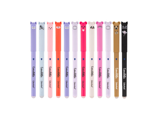 COLOURBOOK PENNA CANCELLOTTA GEL BLU FANTASIA