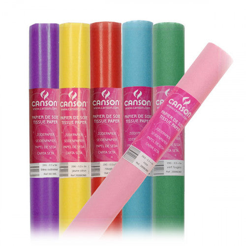 CANSON CARTA VELINA ROTOLO CM.50X5M TURCHESE