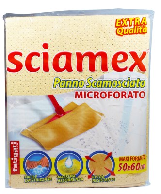 FATIGATI SCIAMEX PANNO SCAMOSCIATO MICROFORATO 50X60
