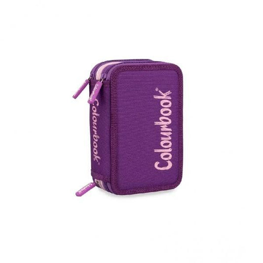 COLOURBOOK ASTUCCIO 3 ZIP BICOLOR COMPLETO