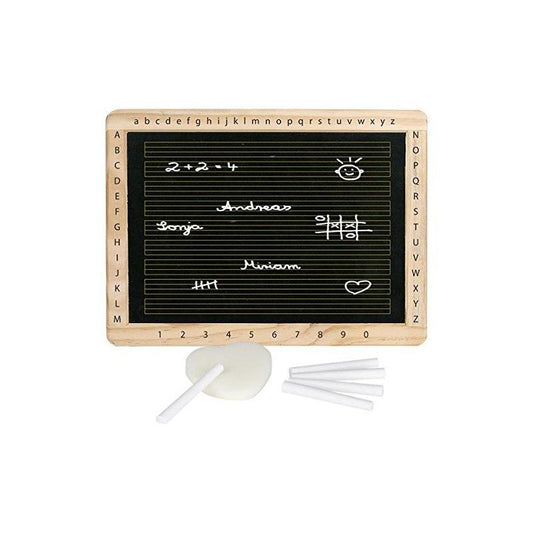 CWR LAVAGNA TIPO ARDESIA 30X40 CORNICE LEGNO