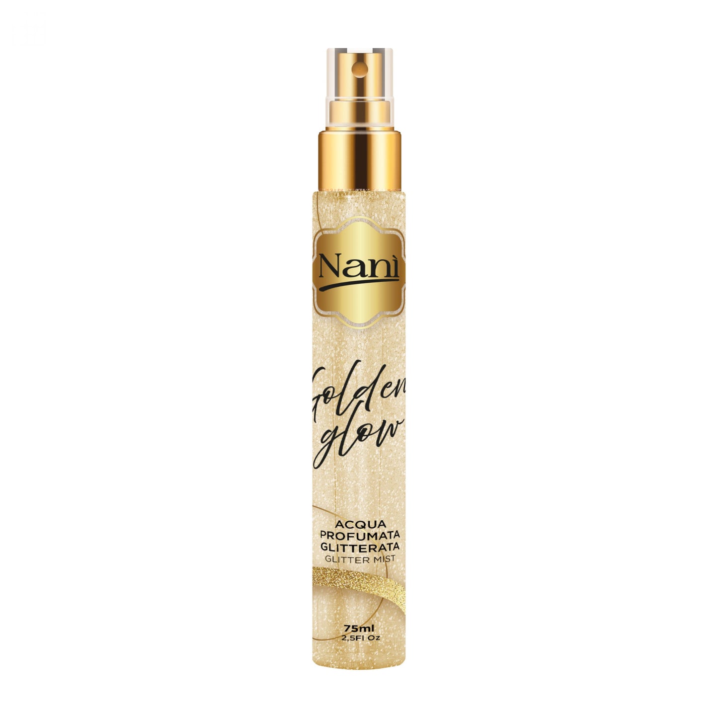 NANI' ACQUA PROFUMATA GLITTERATA 75ML GOLDEN GLOW