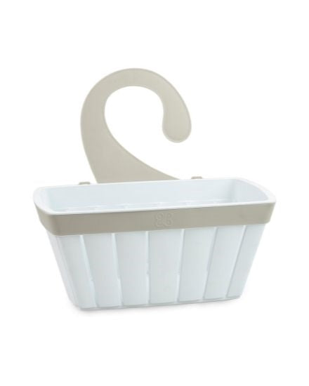 ECOPLAST DOGA CESTELLO APPENDIBILE BAGNO BIANCO CM. 27,5 x 13,3 x 26 h