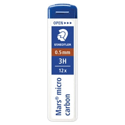 STAEDTLER MARS MICRO CARBON 0,5MM 3H 12PZ