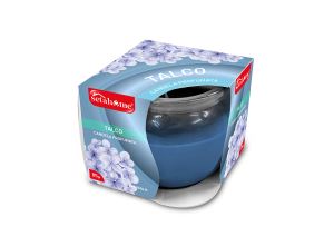 SETABLU HOME CANDELA PROFUMATA SHRINK IN VETRO 70GR TALCO