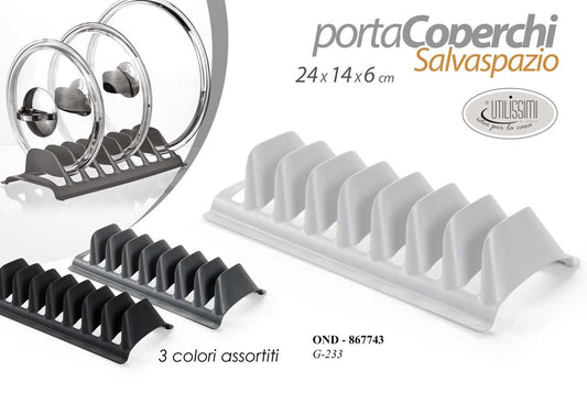 GICOS PORTACOPERCHI SALVASPAZIO CM.24X14X16 COLORI ASSORTITI