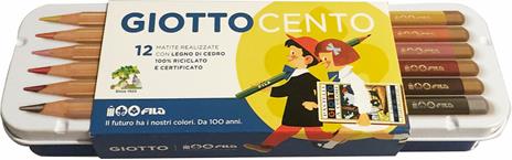 GIOTTO CENTO 12 PASTELLI COLORATI ANNIVESARY BOX