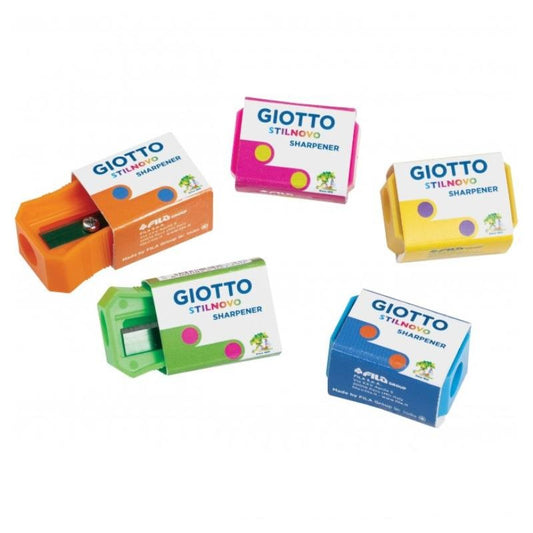 GIOTTO STILNOVO SHARPENER 1 FORO COLORI ASSORTITI