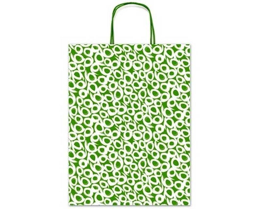 SHOPPER CARTA MANICO RITORTO 16X8X21 CERCHIOLINI