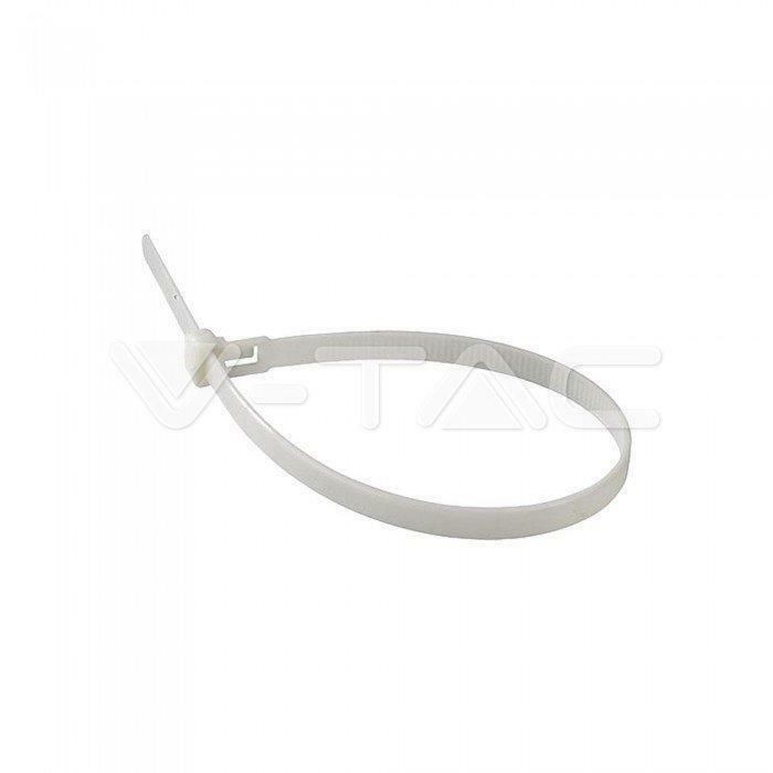 V-TAC FASCETTE CABLAGGIO 2,5X100MM BIANCO