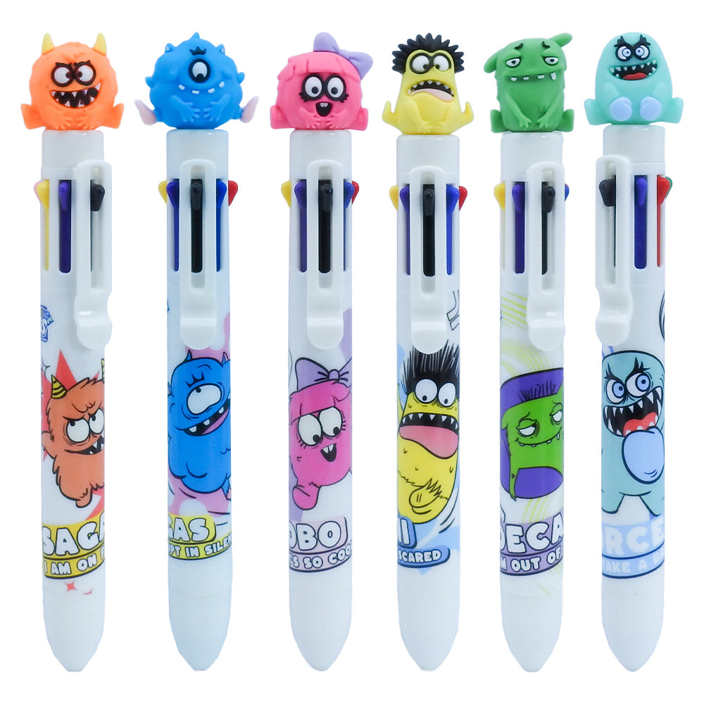 SPIL MOSTR-AMICI PENNA SFERA 8 COLORI MM 0,5