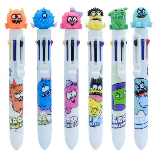 SPIL MOSTR-AMICI PENNA SFERA 8 COLORI MM 0,5