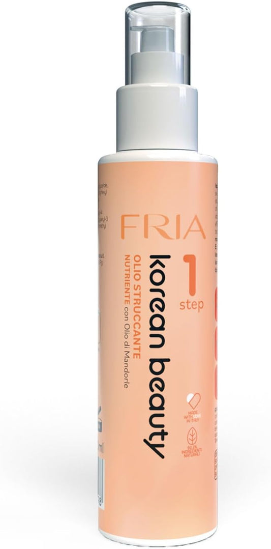 FRIA KOREAN BEAUTY STEP 1 OLIO STRUCCANTE NUTRIENTE 90ML CON OLIO DI MANDORLE