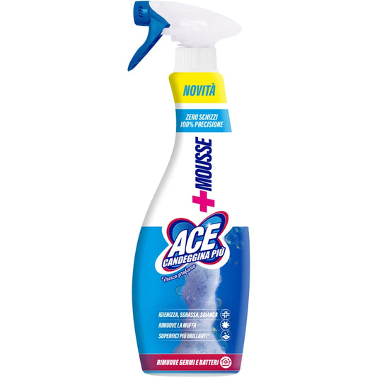 ACE SPRAY CANDEGGINA PIU' +MOUSSE 690ML FRESCO PROFUMO
