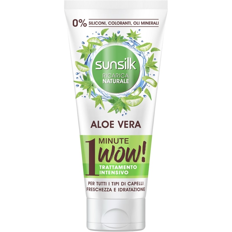SUNSILK 1 MINUTE WOW TRATTAMENTO INTENSIVO 180ML ALOE VERA