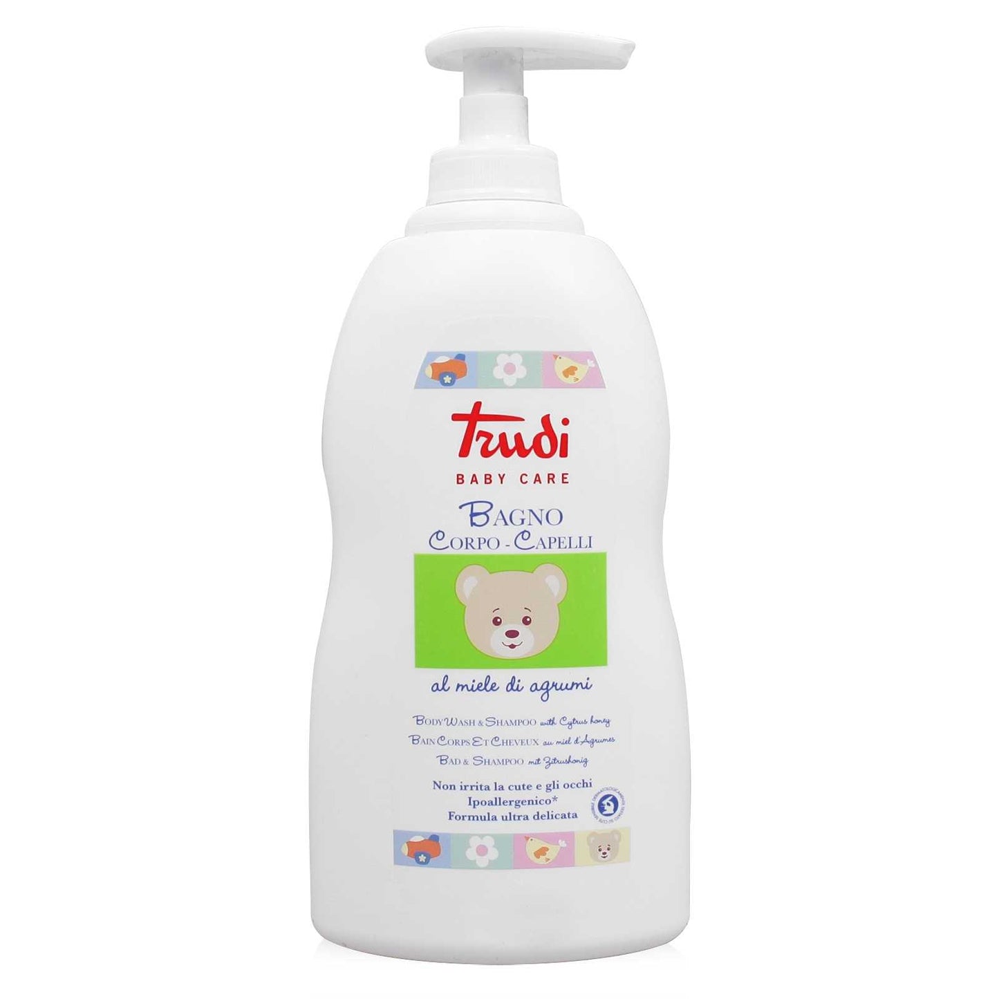 TRUDI BAGNO CORPO E CAPELLI AL MIELE DI AGRUMI 500ML