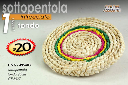 GICOS SOTTOPENTOLA TONDO INTRECCIATO CM.20