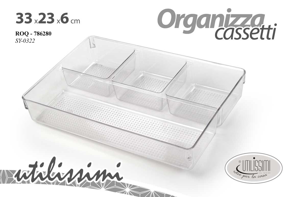 GICOS ORGANIZZA CASSETTI CM.33X23X6 ROQ-786280