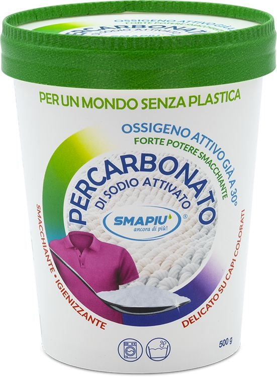SMAPIU' PERCARBONATO DI SODIO ATTIVATO POLVERE 500G DELICATO SU CAPI COLORATI