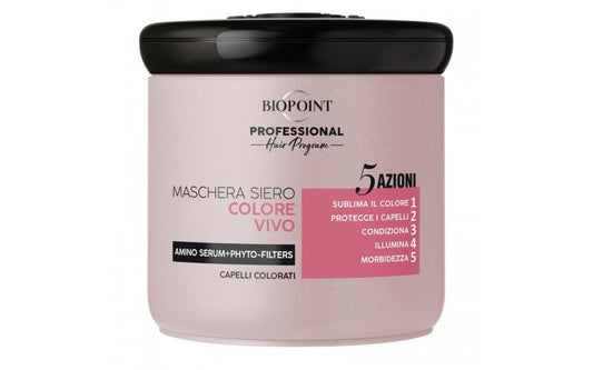 BIOPOINT MASCHERA SIERO 400ML COLORE VIVO AMINO SERUM+PHYTO-FILTERS
