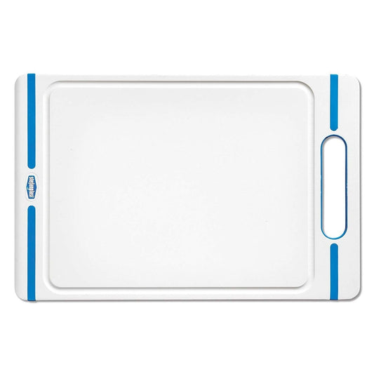 STEFANPLAST TAGLIERE ITALIAN CHEF XL BIANCO/BLU CM.39X25,5X1 51513