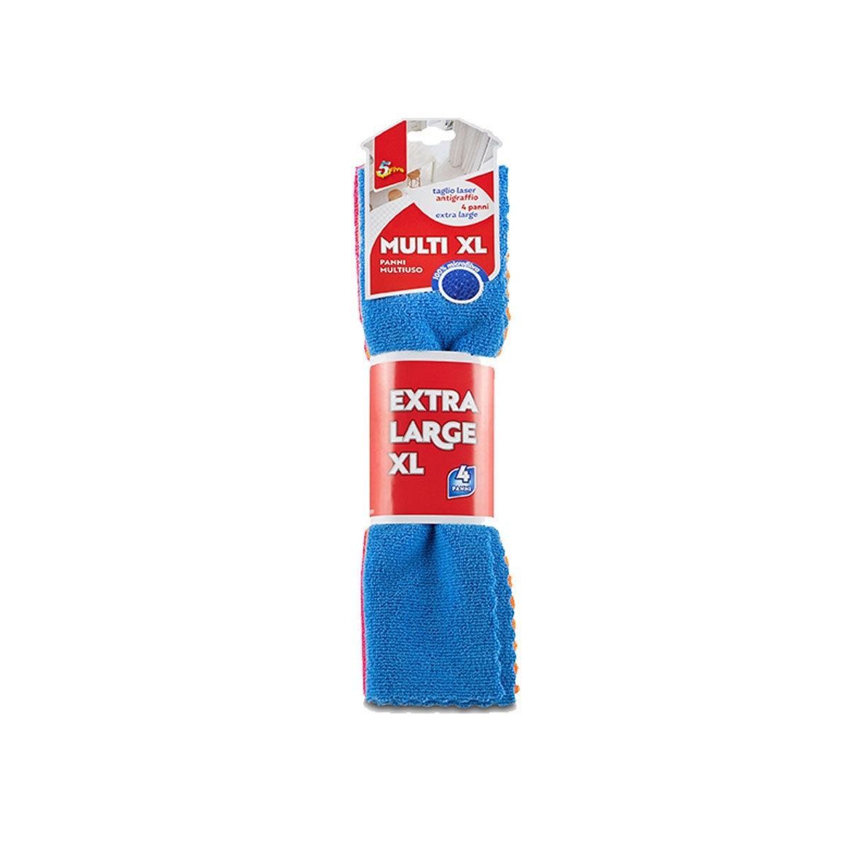 SUPERFIVE MULTI XL PANNI MULTIUSO MICROFIBRA CM.35X35