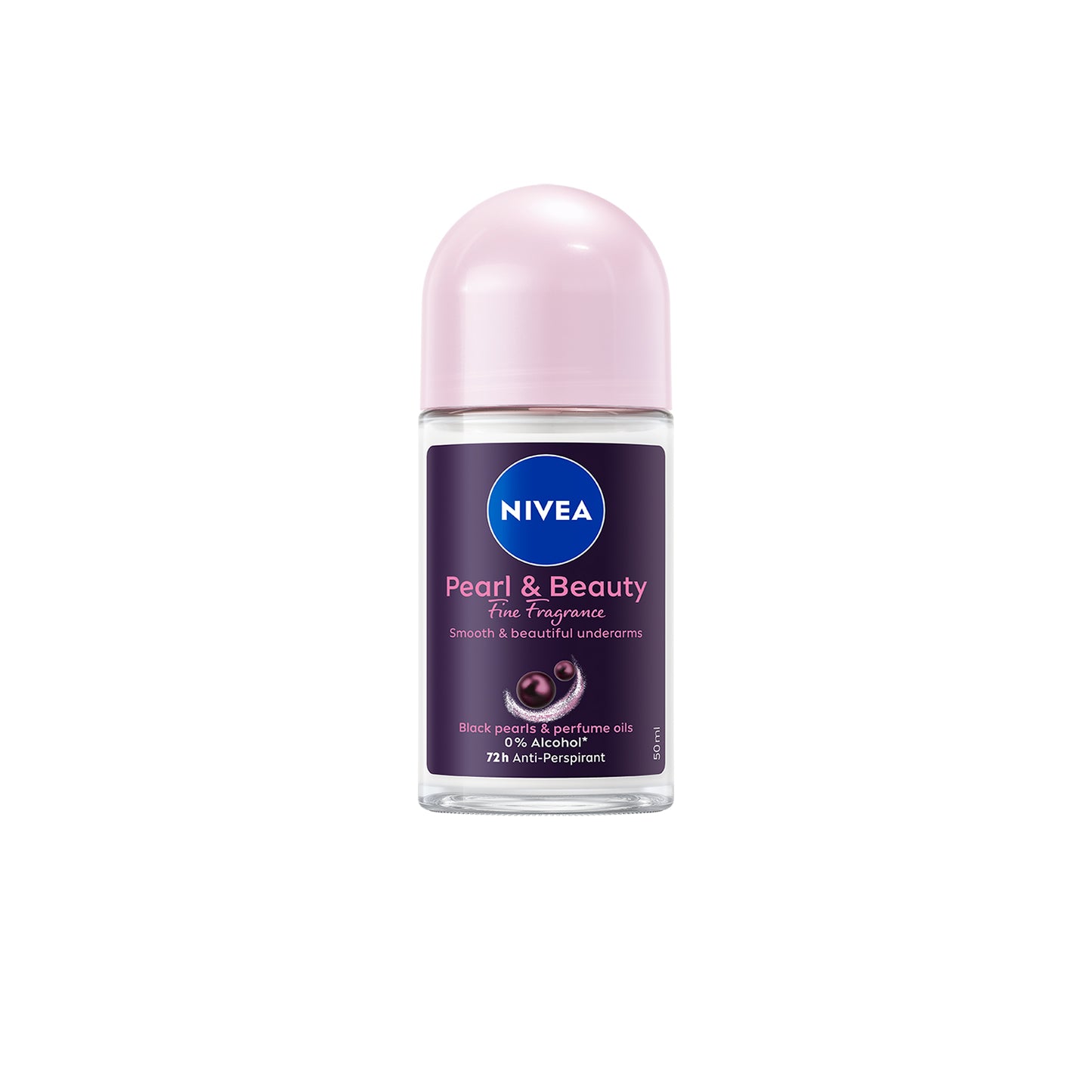 NIVEA DEO ROLL-ON 50ML PEARL & BEAUTY FINE FRAGRANCE DERMA ACTIVE 72H