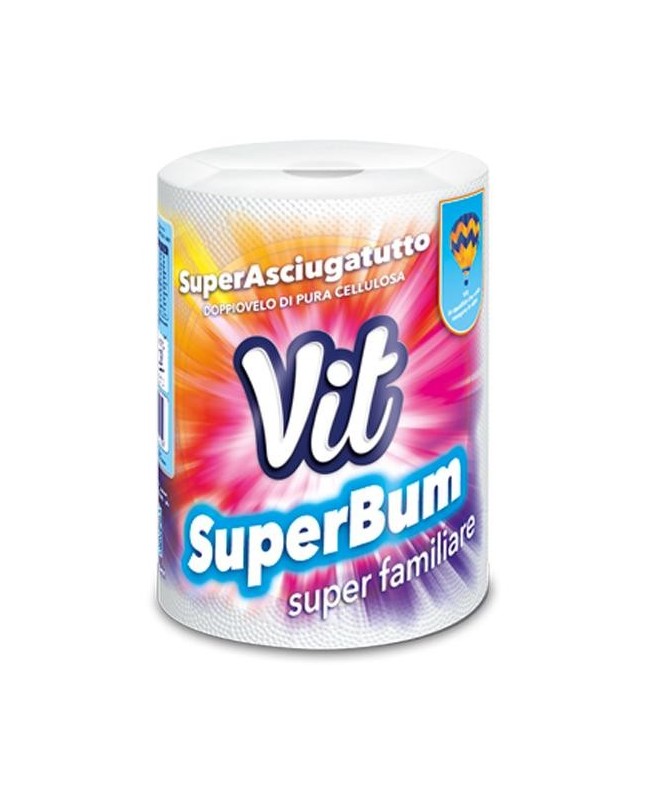 VIT SUPERBUM BOBINA ASCIUGATUTTO 2 VELI 1 ROTOLO